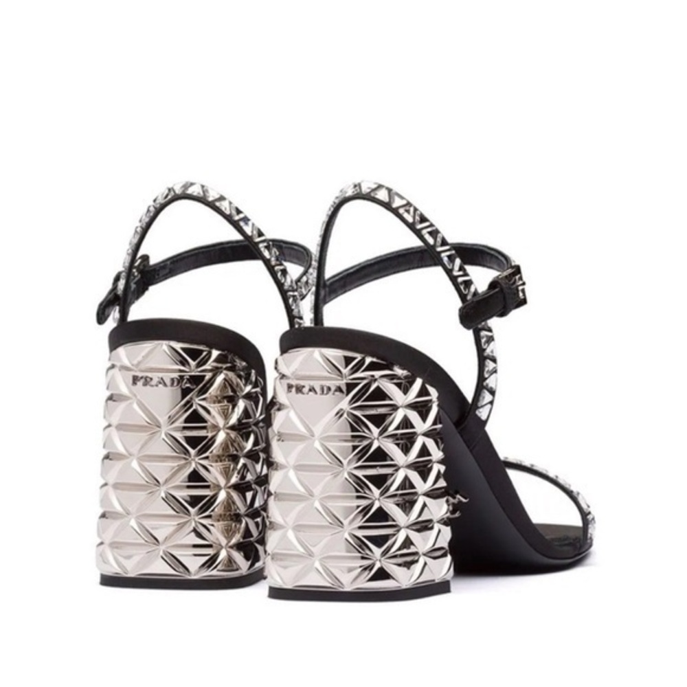 Prada crystal embellished sandals​​​​